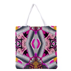 Fashion Girl All Over Print Grocery Tote Bag