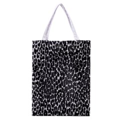 Black&white Leopard Print  Classic Tote Bag