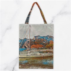 Boats On Lake Garda, Italy  Classic Tote Bag