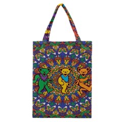 Grateful Dead Pattern Classic Tote Bag