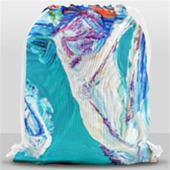 Sailing Boat Drawstring Bag (large)