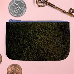 Green Grunge Background Large Coin Purse