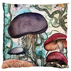 Shroom Magic Mushroom Charm Large Cushion Case (two Sides)