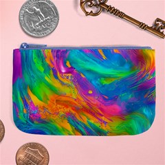 Marble Art Pattern Large Coin Purse