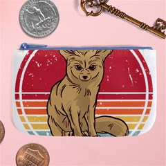 Fennec Fox T- Shirt Fennec Fox Is My Spirit Animal T- Shirt Large Coin Purse