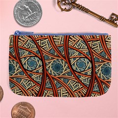 One Church Window Apophysis Art Fractal Large Coin Purse