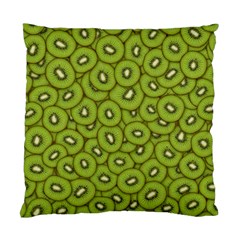 Kiwi Fruit Pattern Green Background Standard Cushion Case (one Side)